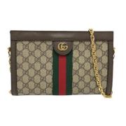 Pre-owned Fabric gucci-bags Gucci Vintage , Brown , Dames