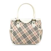 Pre-owned Canvas handbags Burberry Vintage , Brown , Dames