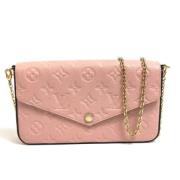 Pre-owned Leather louis-vuitton-bags Louis Vuitton Vintage , Pink , Da...