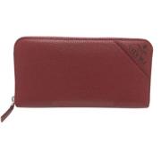 Pre-owned Leather wallets Prada Vintage , Red , Dames