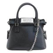 Pre-owned Canvas handbags Maison Margiela Pre-owned , Black , Dames