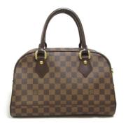 Pre-owned Canvas louis-vuitton-bags Louis Vuitton Vintage , Brown , Da...