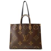 Pre-owned Canvas louis-vuitton-bags Louis Vuitton Vintage , Brown , Da...