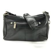 Pre-owned Leather louis-vuitton-bags Louis Vuitton Vintage , Black , D...