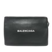 Pre-owned Leather balenciaga-bags Balenciaga Vintage , Black , Dames