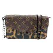 Pre-owned Fabric louis-vuitton-bags Louis Vuitton Vintage , Brown , Da...