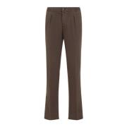 Castagna Casual Broek Kiton , Brown , Heren