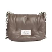 Elephant Glam Slam Flap Small Maison Margiela , Gray , Dames