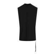 Zwarte Tarp T-Shirt Rick Owens , Black , Heren