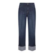 Denim Mode Jeans Kaos , Blue , Dames