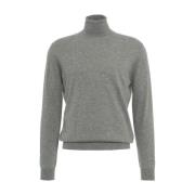 Grijze Gebreide Trui Aw24 Gender , Gray , Heren