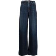 Hoge taille wijde pijp Flip Jeans 3X1 , Blue , Dames