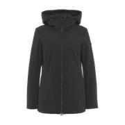 Zwarte Parka Aw24 Dameskleding Peuterey , Black , Dames