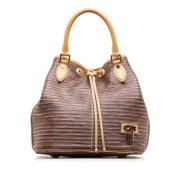 Pre-owned Canvas handbags Louis Vuitton Vintage , Brown , Dames