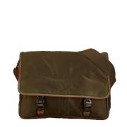 Pre-owned Canvas prada-bags Prada Vintage , Brown , Dames