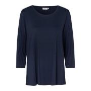 Zachte en loszittende Macecille Top Masai , Blue , Dames