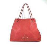 Pre-owned Leather gucci-bags Gucci Vintage , Red , Dames