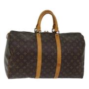 Pre-owned Canvas louis-vuitton-bags Louis Vuitton Vintage , Brown , Da...