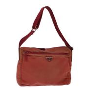 Pre-owned Nylon prada-bags Prada Vintage , Red , Dames