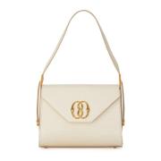 Schoudertassen Clutch - Stijlvolle Collectie Bally , White , Dames