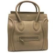 Pre-owned Canvas celine-bags Celine Vintage , Beige , Dames