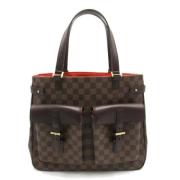 Pre-owned Canvas louis-vuitton-bags Louis Vuitton Vintage , Brown , Da...