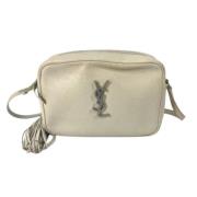 Pre-owned Leather crossbody-bags Yves Saint Laurent Vintage , Beige , ...