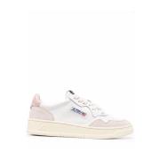 Medalist Low Leren Suède Sneakers Autry , White , Dames