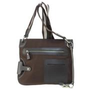 Pre-owned Canvas shoulder-bags Bally Pre-owned , Brown , Dames