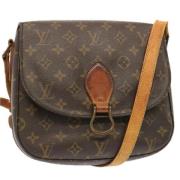 Pre-owned Canvas louis-vuitton-bags Louis Vuitton Vintage , Brown , Da...