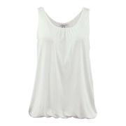 Top zonder mouwen - Zomerse stijl 2-Biz , White , Dames