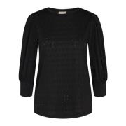 Blouses Freequent , Black , Dames