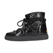 Snowboots Bomber Star met sterrenprint Inuikii , Black , Dames