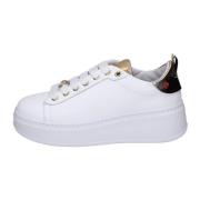 Leren Dames Sneakers Gio+ , White , Dames