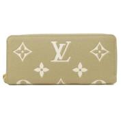 Pre-owned Fabric wallets Louis Vuitton Vintage , Beige , Dames