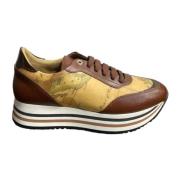 Geo Classic Bruine Sneakers Alviero Martini 1a Classe , Multicolor , D...