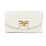 Trendy Wallet for Men and Women Bally , White , Dames