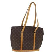 Pre-owned Canvas totes Louis Vuitton Vintage , Brown , Dames