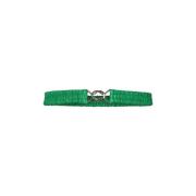 Nieuwe Bria Slim Riem Groen Co'Couture , Green , Dames