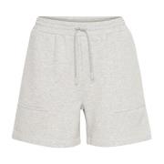 Lichtgrijze Melange Shorts & Knickers Part Two , Gray , Dames