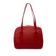 Pre-owned Leather louis-vuitton-bags Louis Vuitton Vintage , Red , Dam...