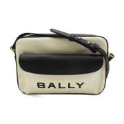 Pre-owned Fabric shoulder-bags Bally Pre-owned , Beige , Dames