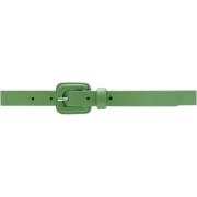 Groene Riem met vierkante gesp Depeche , Green , Dames