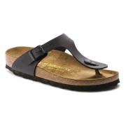 Gizeh Birko-Flor Sandalen Birkenstock , Black , Dames