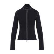 Galaxy Blauwe Blazer Giorgio Armani , Blue , Dames