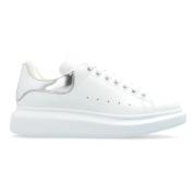 Witte Sneakers met Metalen Hiel Alexander McQueen , White , Dames