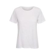 Klassiek dames T-shirt InWear , White , Dames