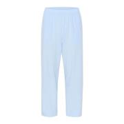 Wide Trousers Kaffe , Blue , Dames