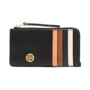 Kleurblok Kaarthouder Tory Burch , Black , Dames