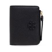 McGraw Bi-Fold Portemonnee Tory Burch , Black , Dames